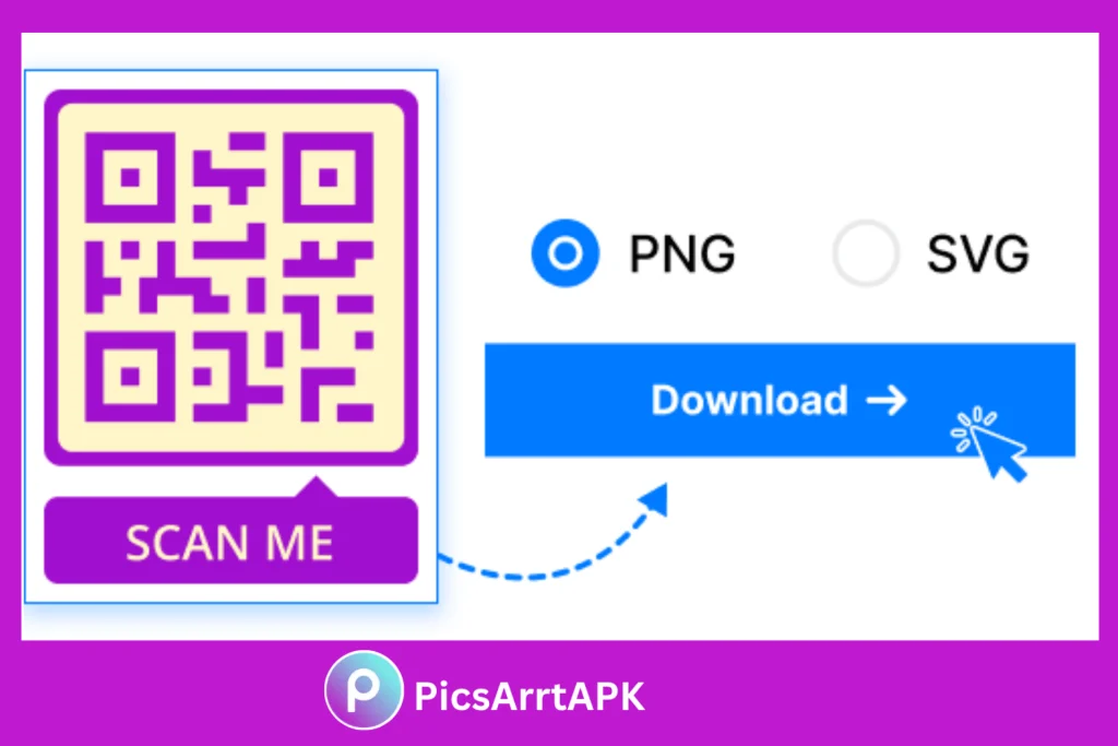 QR code is ready to download