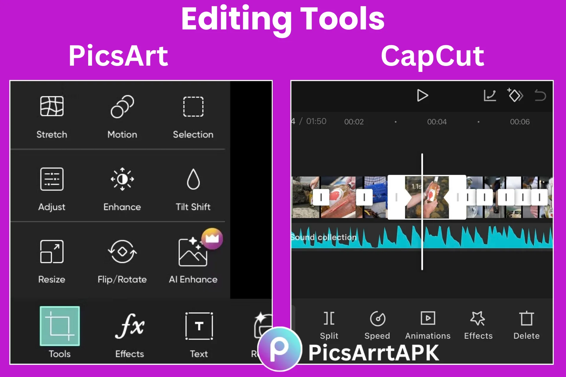 editing toos in picsart mod apk download